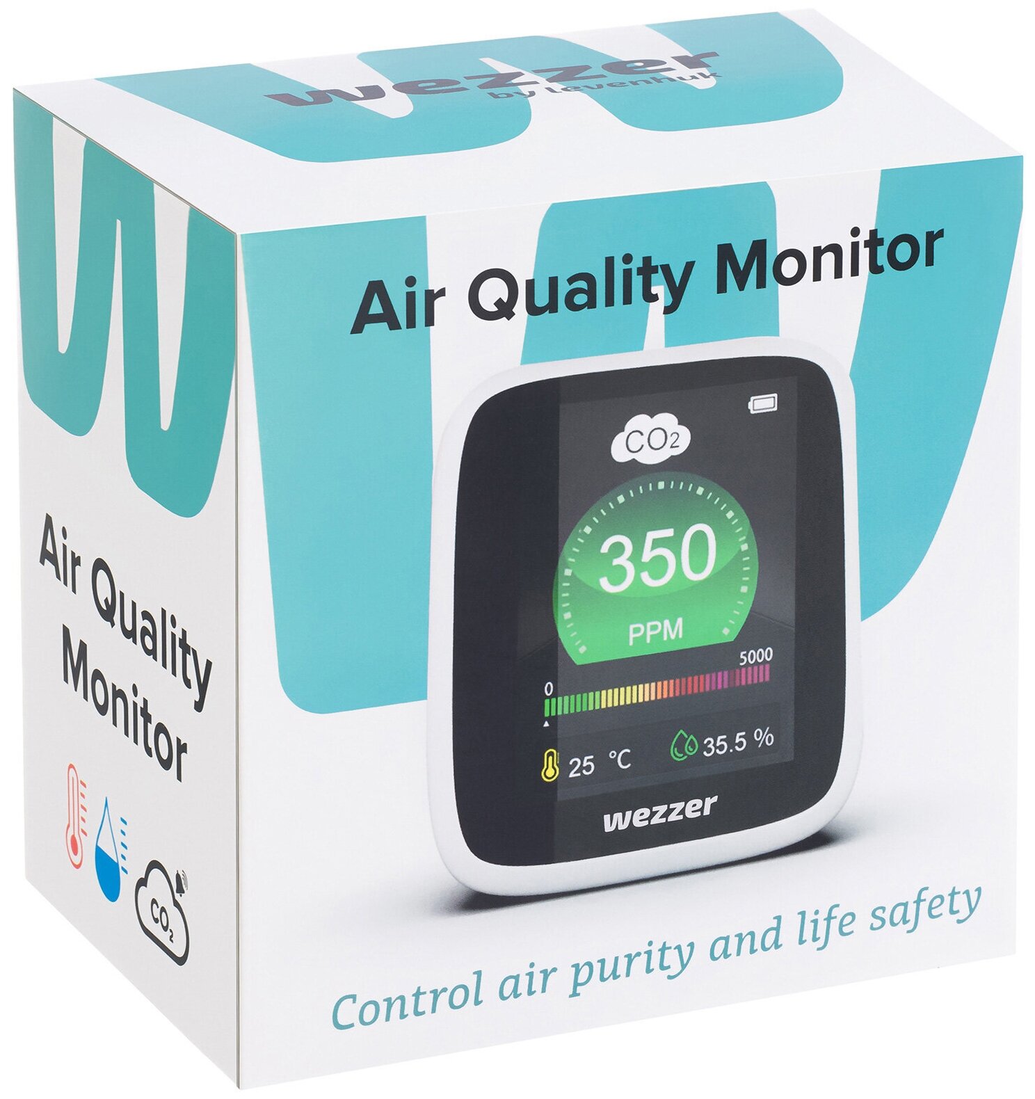 Монитор качества воздуха Levenhuk (Левенгук) Wezzer Air MC20