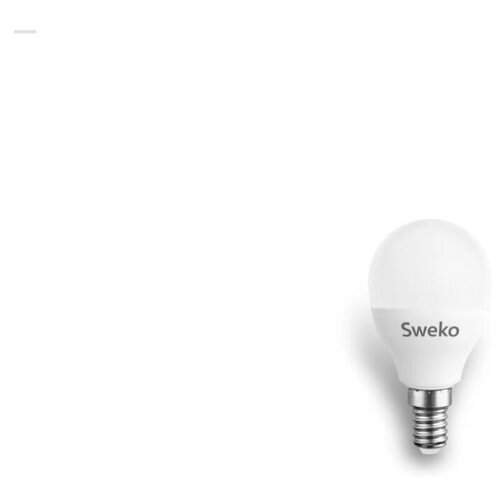 фото Sweko светодиодная лампа, серия 42, g45 е14,38741 10 вт, 6500к, 100 шт.