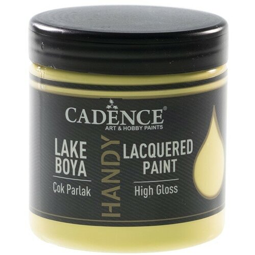 Глянцевая акриловая краска Cadence Handy Lacquered Paint. Sun Yellow L-08