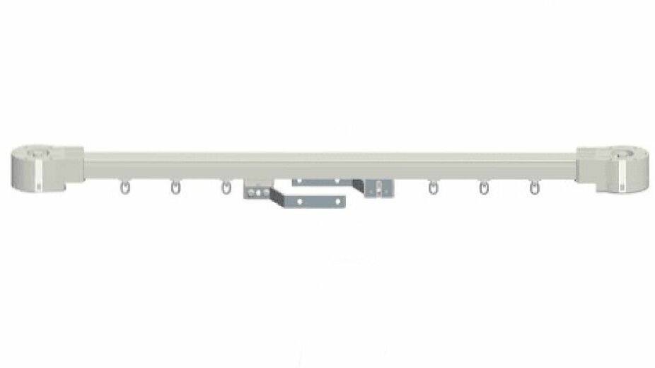 Комлект моторов для раздвижных штор MOES Zigbee Curtain Motor Splicing Rail 2.16-3.2 Meter With Remoter With Adapter Neutral Packing ZC-PJ320 - фото №2