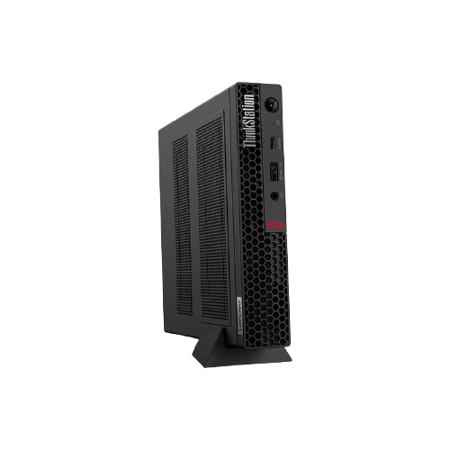 фото Рабочая станция lenovo thinkstation p340 tiny (30df003wru) intel core i9-10900t/16 гб/512 гб ssd/nvidia quadro p1000/windows 10 pro черный