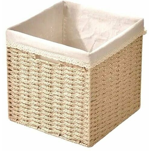 Стеллажная корзина коробка для хранения вещей как икеа тьиллевипс TJILLEVIPS 32 х 32 х 32 см 2290₽