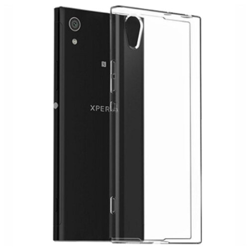 фото Чехол akami для sony xperia xa1 plus (прозрачный силикон) бесцветный