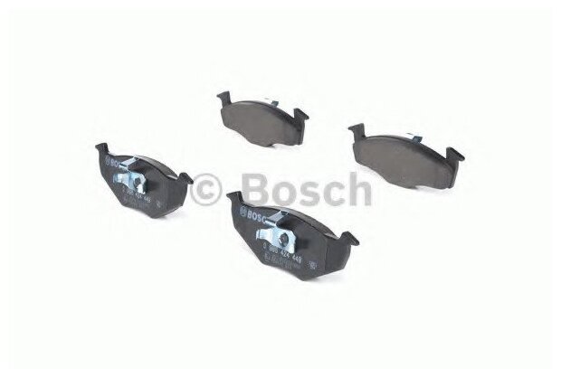 Дисковые тормозные колодки передние BOSCH 0986424449 (4 шт.)