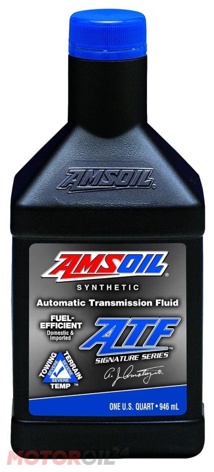 Трансмиссионное масло AMSOIL Signature Series Fuel-Efficient Synthetic Automatic Transmission Fluid (ATF) (0,946л)