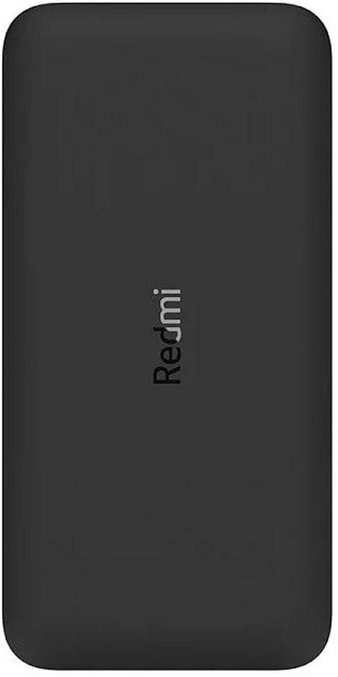 Внешний аккумулятор Xiaomi Redmi Power Bank 10000 mAh, 2xUSB, 1xType C, черный