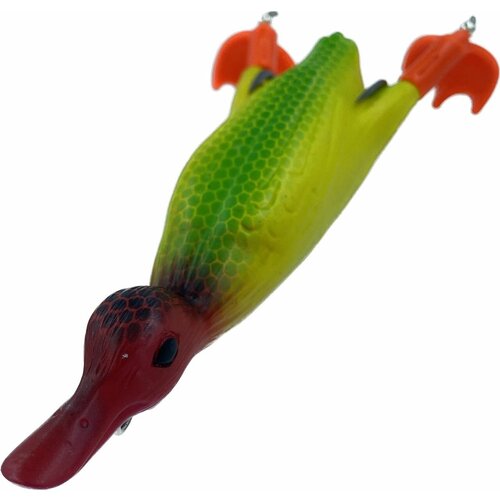 Мягкая приманка утка силиконовая поверхностная приманка 115 мм 19 грамм 366₽