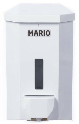 Дозатор для жидкого мыла Mario Classic 8317, белый