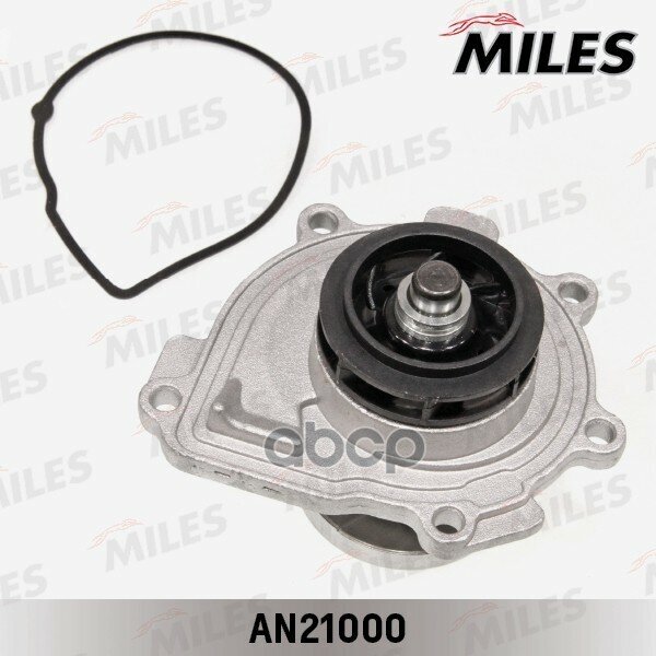 Насос Водяной Chevrolet Aveo 1.4/Cruze 1.6/1.8/Opel 1.6/1.8 03- Miles арт. an21000