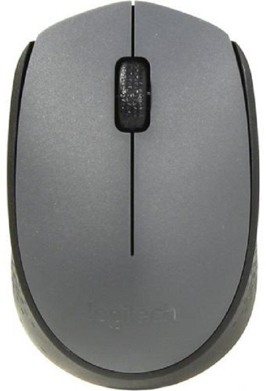 Мышь Logitech M170, серый/черный (910-004646) - фото №17