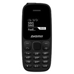 Кнопочный телефон Digma LINX A106 черный - изображение