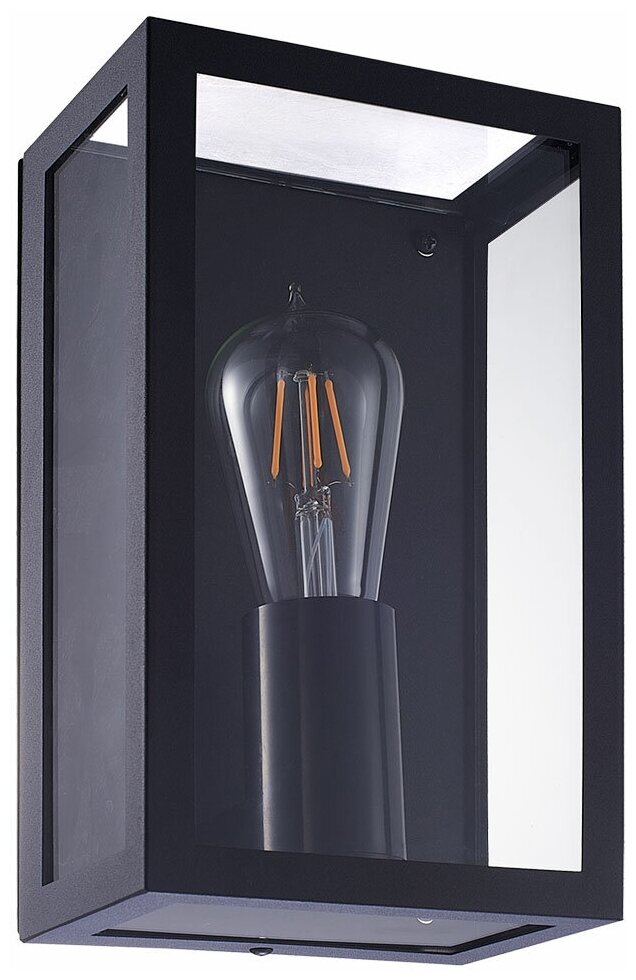 Уличный настенный светильник Arte Lamp BELFAST A4569AL-1BK