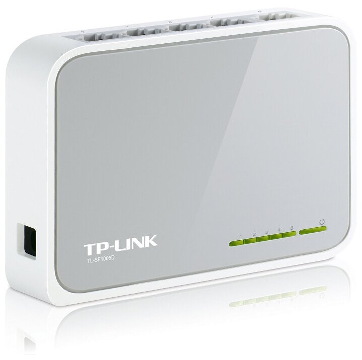 Коммутатор TP-LINK TL-SF1005D неуправляемый 5 портов 10/100Мбит/с