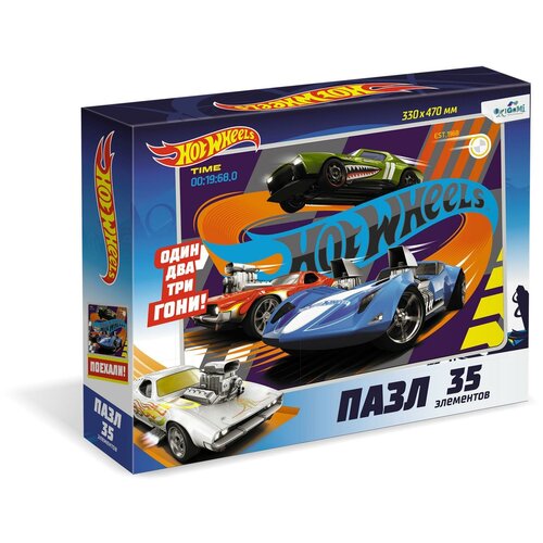 Макси-пазл Hot Wheels «Неудержимые», 35 элементов