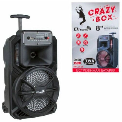 Активная напольная колонка CRAZY BOX ELTRONIC с TWS 2373500₽
