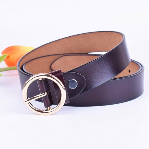 фото Ремень sefaro, размер one size, коричневый