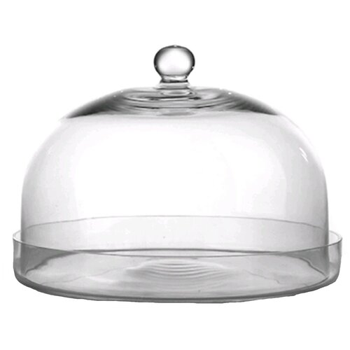 Поднос-тортовница с крышкой d29см SL