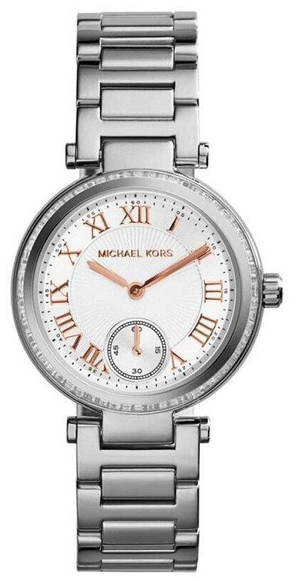 Наручные часы MICHAEL KORS, белый, серебряный