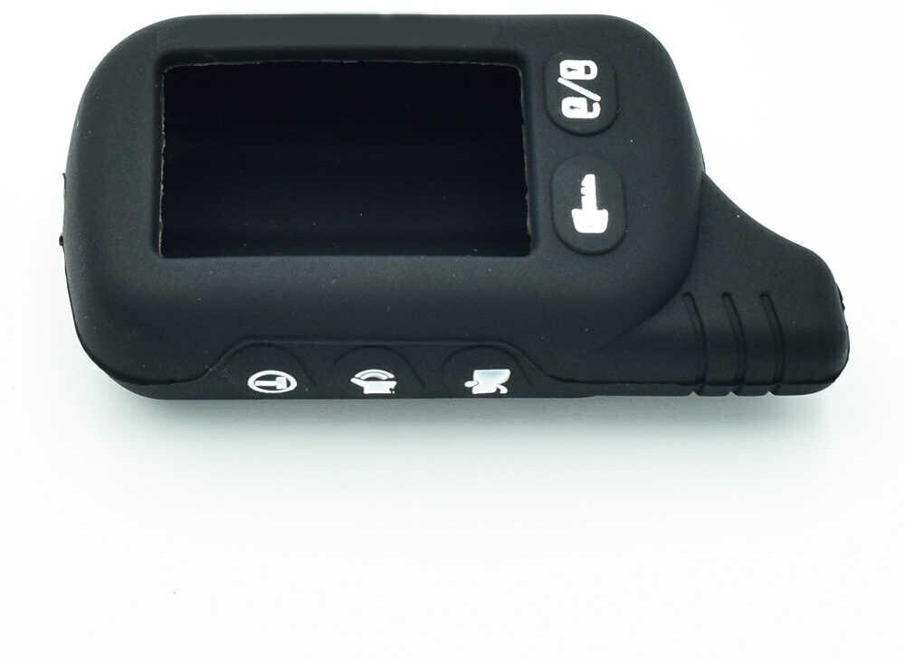Противоударный силиконовый чехол для пульта сигнализации TOMAHAWK TZ-9030 (Чёрный)