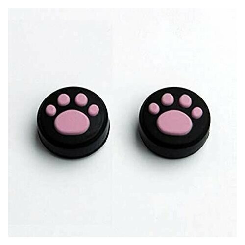 Накладки (насадки) на стики Joy Con для Nintendo Switch/Lite/Oled - Cat Paw Pink (2шт) накладки насадки на стики joy con для nintendo switch lite oled monster hunter 2шт