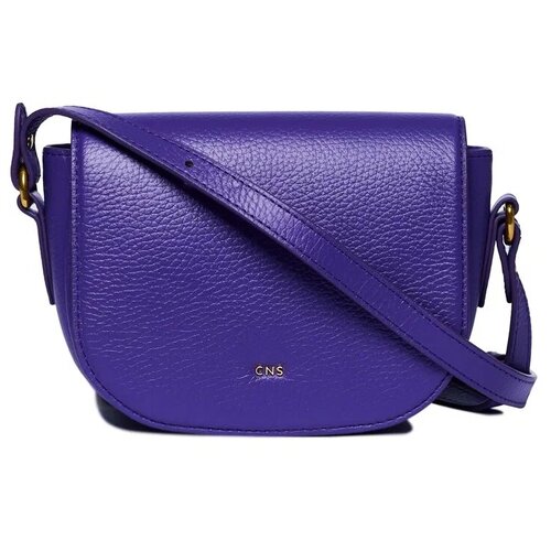 Женская кожаная сумка CNS-COINS сумка BIANCA micro (фиолетовый) purple из натуральной кожи