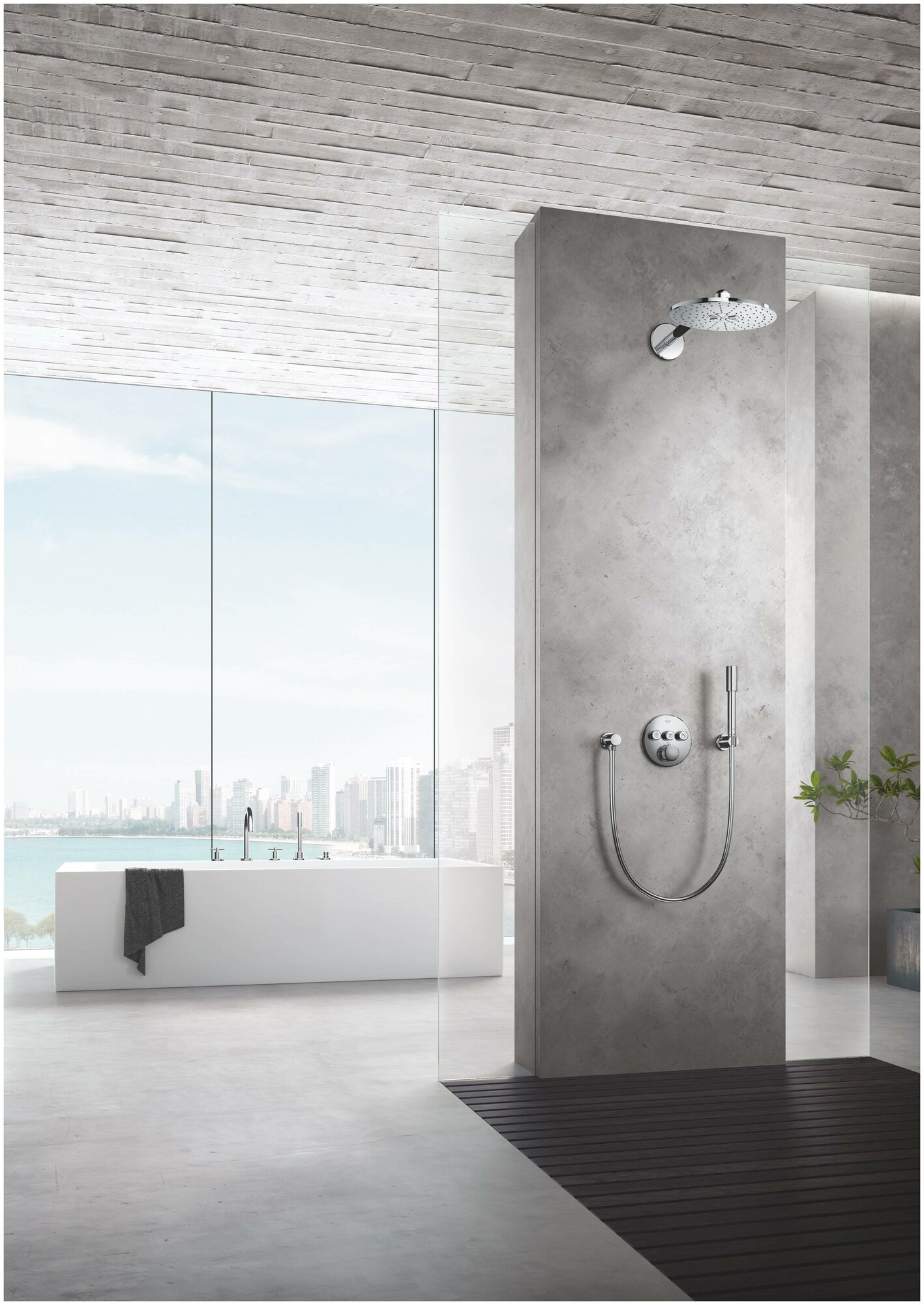 Душевая лейка Grohe Sena Stick 26465000 хром - фотография № 12