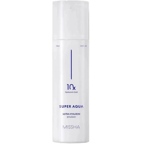 Missha Super Aqua Ultra Hyalron Emulsion Увлажняющая эмульсия для лица, 130 мл