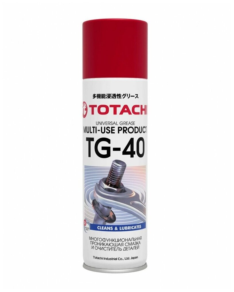 Универсальная проникающая смазка TOTACHI MULTI-USE PRODUCT TG-40 0,65л