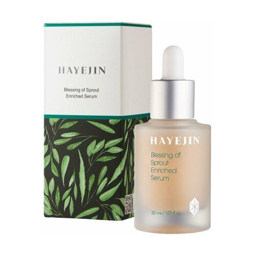 HAYEJIN \ Восстанавливающая Сыворотка для лица Blessing of Sprout Enriched Serum 100% увлажнение и восстановление