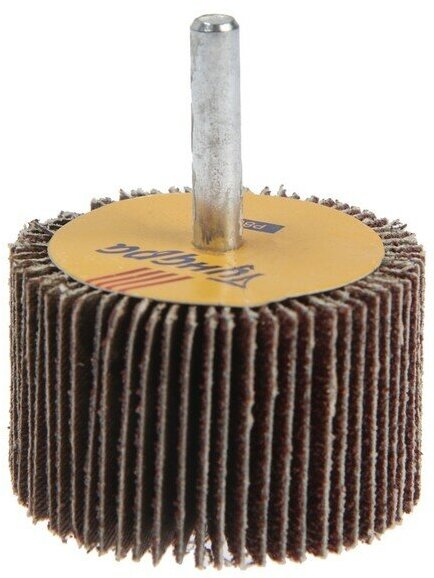 Круг лепестковый радиальный тундра, 50 х 30 х 6 мм, Р80 - фотография № 7