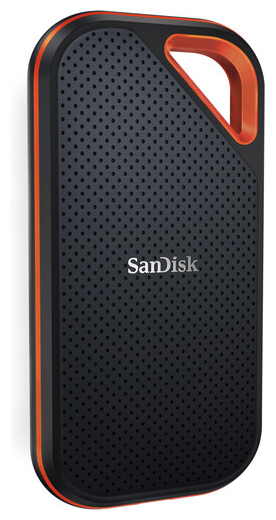 1 ТБ Внешний SSD SanDisk Extreme Pro Portable V2 2000МБ/сек, USB 3.2 Gen 2 Type-C (SDSSDE81-1T00-G25), черный