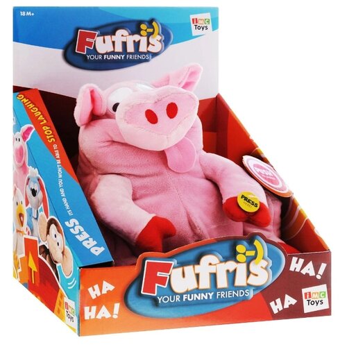 IMC Toys Анимированная мягкая игрушка Fufris Свинка 20 см