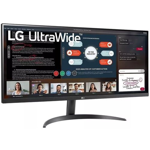 Монитор 34 LG UltraWide 34WP500-B черный IPSLED219HDMIматовая2560x1080FHD59кг 34WP500-B AR 3503500₽