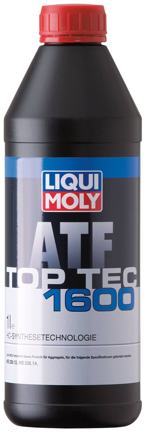 Трансмиссионное масло LIQUI MOLY ATF TOP TEC 1600 1л