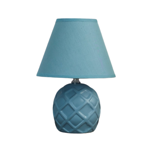 Лампа декоративная RISALUX 37516/1 (4734835), E14, 40 Вт, цвет арматуры: синий, цвет плафона/абажура: синий