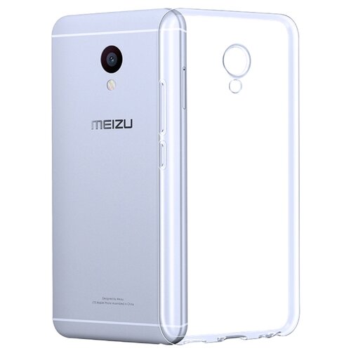 фото Силиконовый транспарентный чехол для meizu m5 note 100gadgets