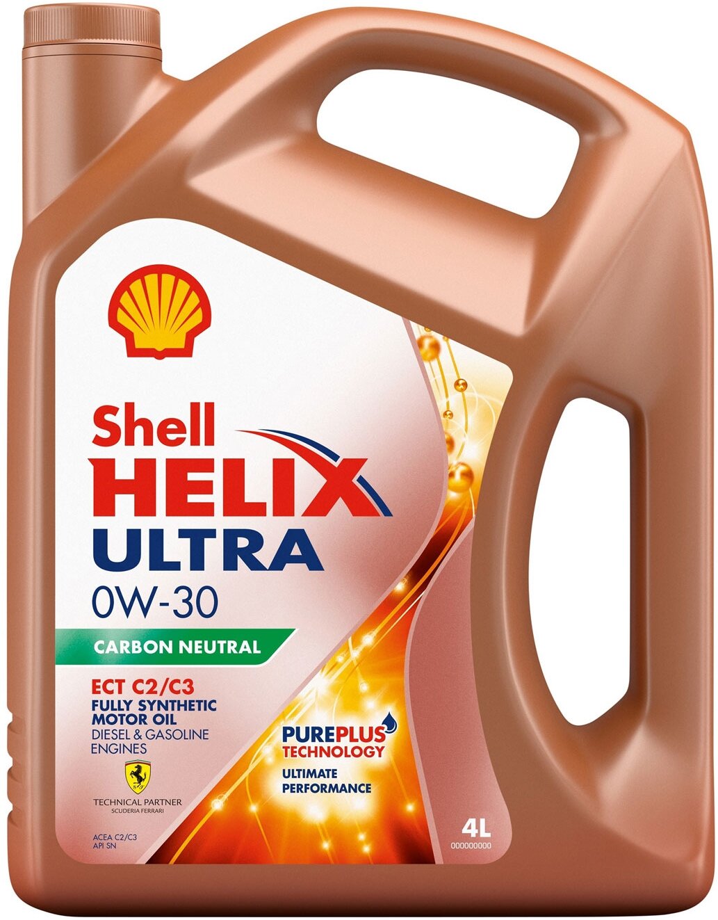 HELIX ULTRA ECT 0W30 синтетика 4 л 550046375