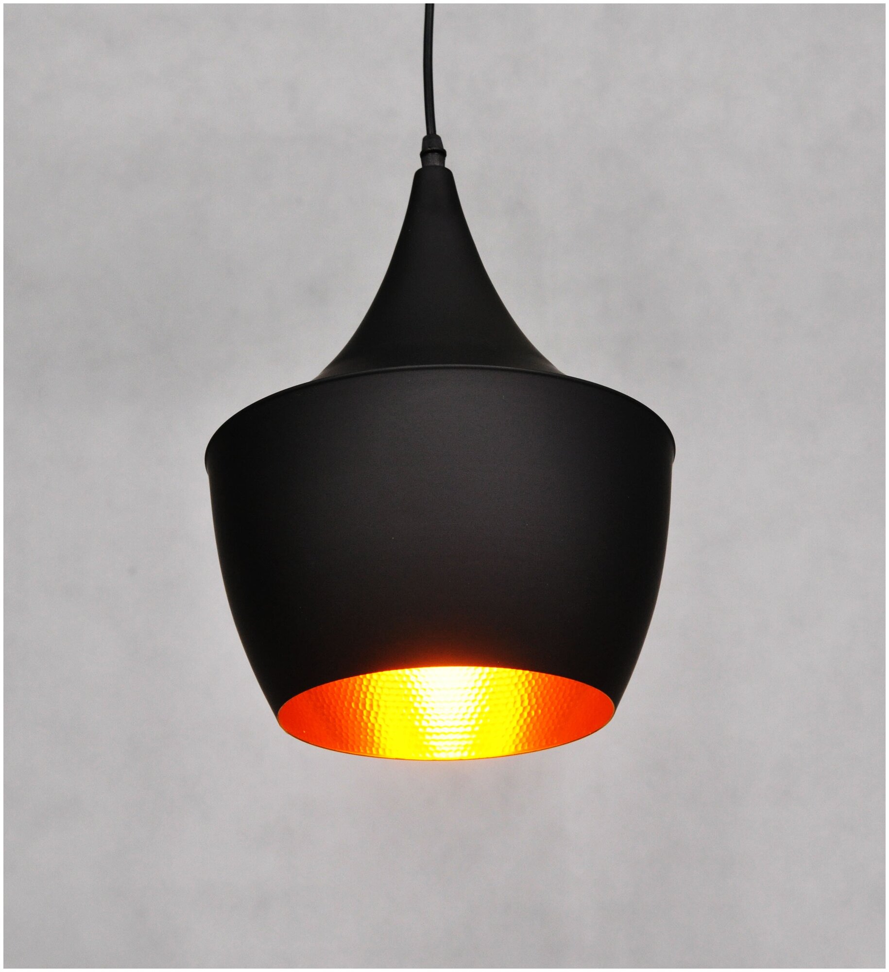 Светильник подвесной Lumina Deco Foggi LDP 7712-B BK, E27, кол-во ламп:1шт, Черный