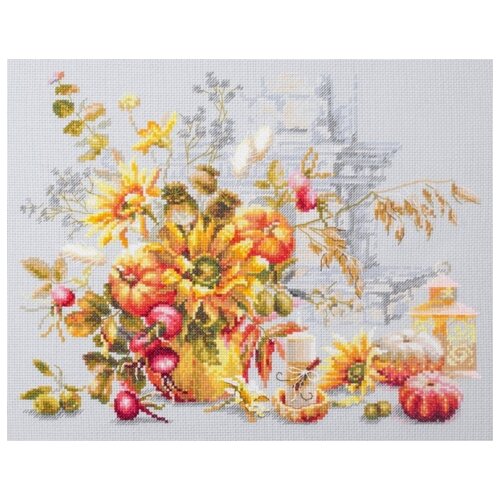 фото Набор осенняя импровизация 32х25 чудесная игла 120-012