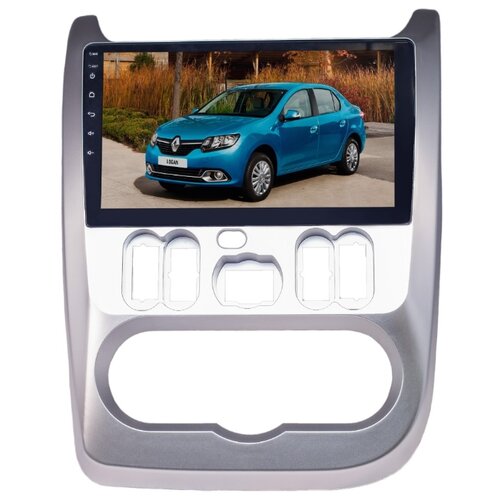 фото "автомагнитола для renault logan/sandero 2010-2014 на android (4 гб, 9 дюймов, 64 гб) - unison 09a4"