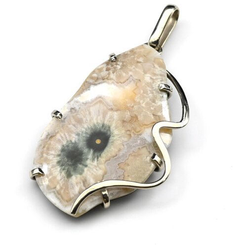 фото Подвеска радуга камня, яшма, мультиколор