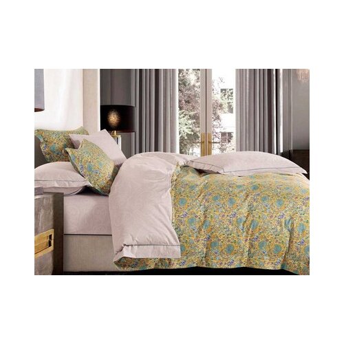 фото Asabella комплект постельного белья евро, печатный сатин 1364-6/180