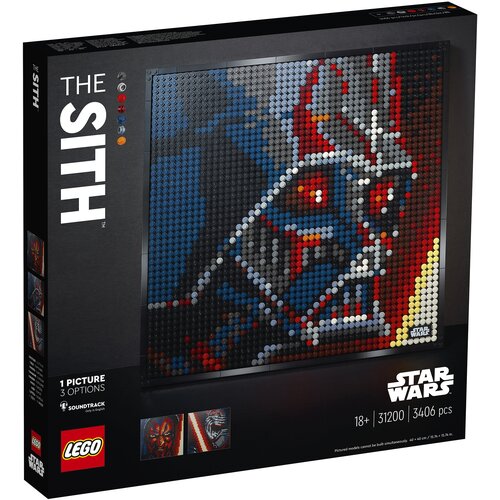 Конструктор LEGO 31200 ART Звездные Войны Портреты Лордов Ситхов 3 в 1