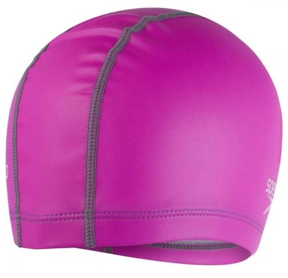 Шапочка для плавания Speedo Long Hair Pace Cap, 8-12806A791, розовый, нейлон, лайкра, ПУ