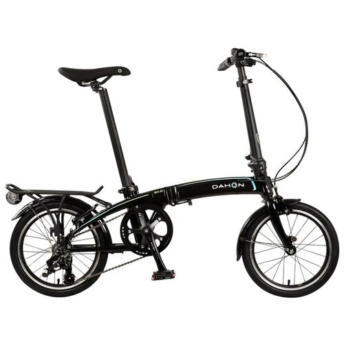 Складной велосипед Dahon QIX D3, год 2022, цвет Черный