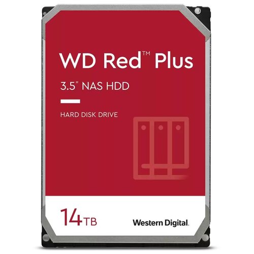 Жесткий диск 14 тб wd red plus 5697900₽