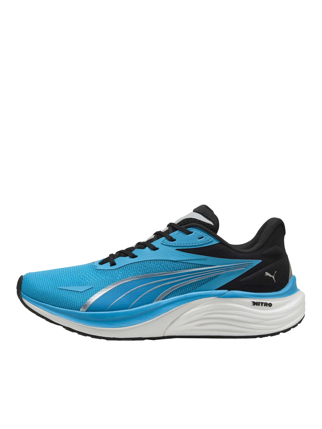 Кроссовки PUMA Electrify NITRO 4, размер 9.5 UK, голубой