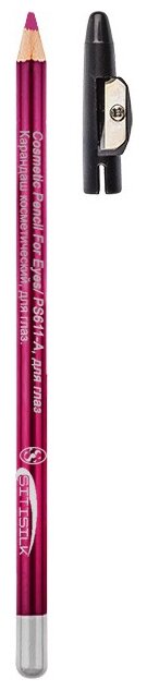 Sitisilk Карандаш косметический для губ с точилкой Cosmetic Pencil For Lips, арт. PS 611-B, тон 010, дерево 1.7 г