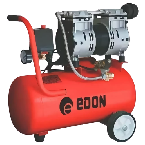 Компрессор безмасляный Edon NAC-50/1200X1, 50 л, 1.2 кВт