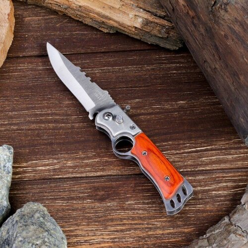 фото Нож складной полуавтоматический "ружье", клинок 6,5см